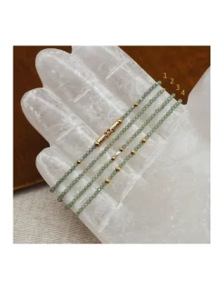 BASICS - BRACELET APATITES VERTES AU CHOIX (26€ À 60€)