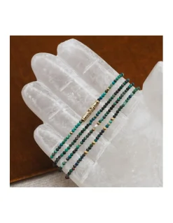 BASICS - BRACELET CHRYSOCOLLES AU CHOIX (39€ À 67€)