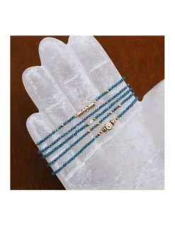 BASICS - BRACELET CRISTAL BLEU AU CHOIX (27€ À 53€)
