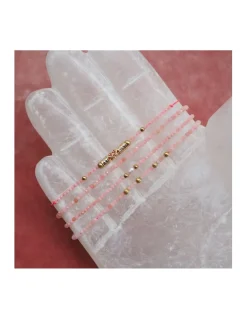 BASICS - BRACELET OPALES ROSES AU CHOIX (32€ À 55€)