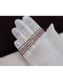 BASICS - BRACELET RHODOLITES AU CHOIX (26€ À 60€)