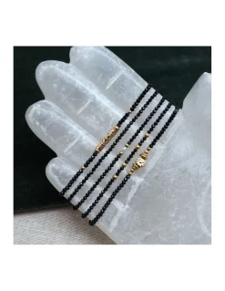 BASICS - BRACELET SPINELLES NOIRES AU CHOIX (20€ À 49€)