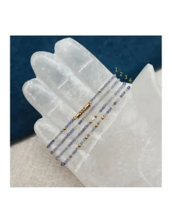 BASICS - BRACELET TANZANITES AU CHOIX (35€ À 58€)