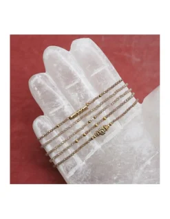 BASICS - BRACELET ZIRCONS CHAMPAGNE AU CHOIX (37€ À 66€)