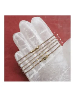 BASICS - BRACELET ZIRCONS CHAMPAGNE AU CHOIX (37€ À 66€)