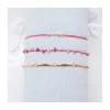 BEST - BRACELET FIL COULEUR VIEUX ROSE AU CHOIX (DE 20€ à 44€)