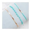 BEST - BRACELET FIL COULEUR TURQUOISE AU CHOIX (DE 20€ à 44€)