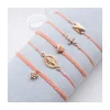 BEST - BRACELET FIL COULEUR PÊCHE AU CHOIX (de 34€ à 85€)