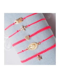 BEST - BRACELET FIL ROSE FLUO AU CHOIX (de 34€ à 58€)