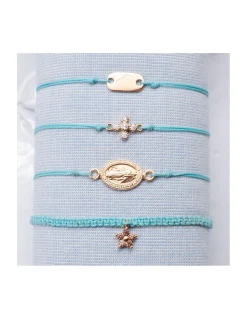 BEST - BRACELET FIL TURQUOISE CLAIR AU CHOIX (de 34€ à 85€)