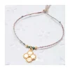 BIANCA - BRACELET PENDENTIF INDIEN, TURQUOISES ET LANTERNES SUR TRESSE LUREX