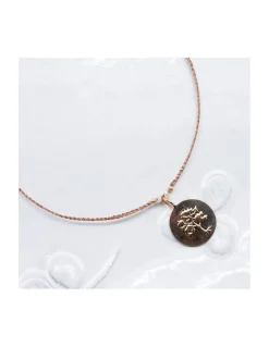 BIANCA - COLLIER MÉDAILLE ARBRE PORTE BONHEUR