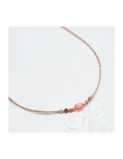 BIANCA - COLLIER TOURMALINE ET SPINELLES MULTICOLORES