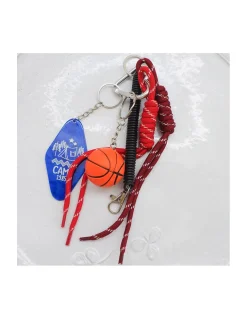 BIJOU DE SAC - BASKET - ROUGE