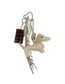BIJOU DE SAC - TECKEL - BEIGE
