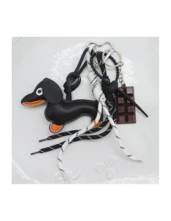 BIJOU DE SAC - TECKEL - NOIR