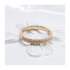 BINGO - BAGUE LONG BEACH EN PLAQUÉ OR 3 MICRONS ET ZIRCONS