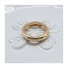BINGO - BAGUE PLAQUÉE OR ÉTOILÉE