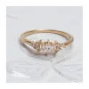 BINGO - BAGUE ZIRCONS RONDS, RECTANGLES ET OVALES