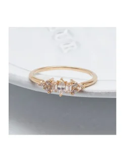 BINGO - BAGUE ZIRCONS RONDS, RECTANGLES ET OVALES