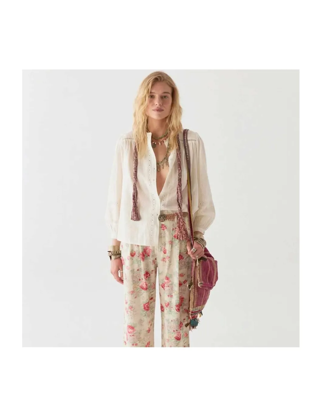 BLOUSE COLETTE - IVORY