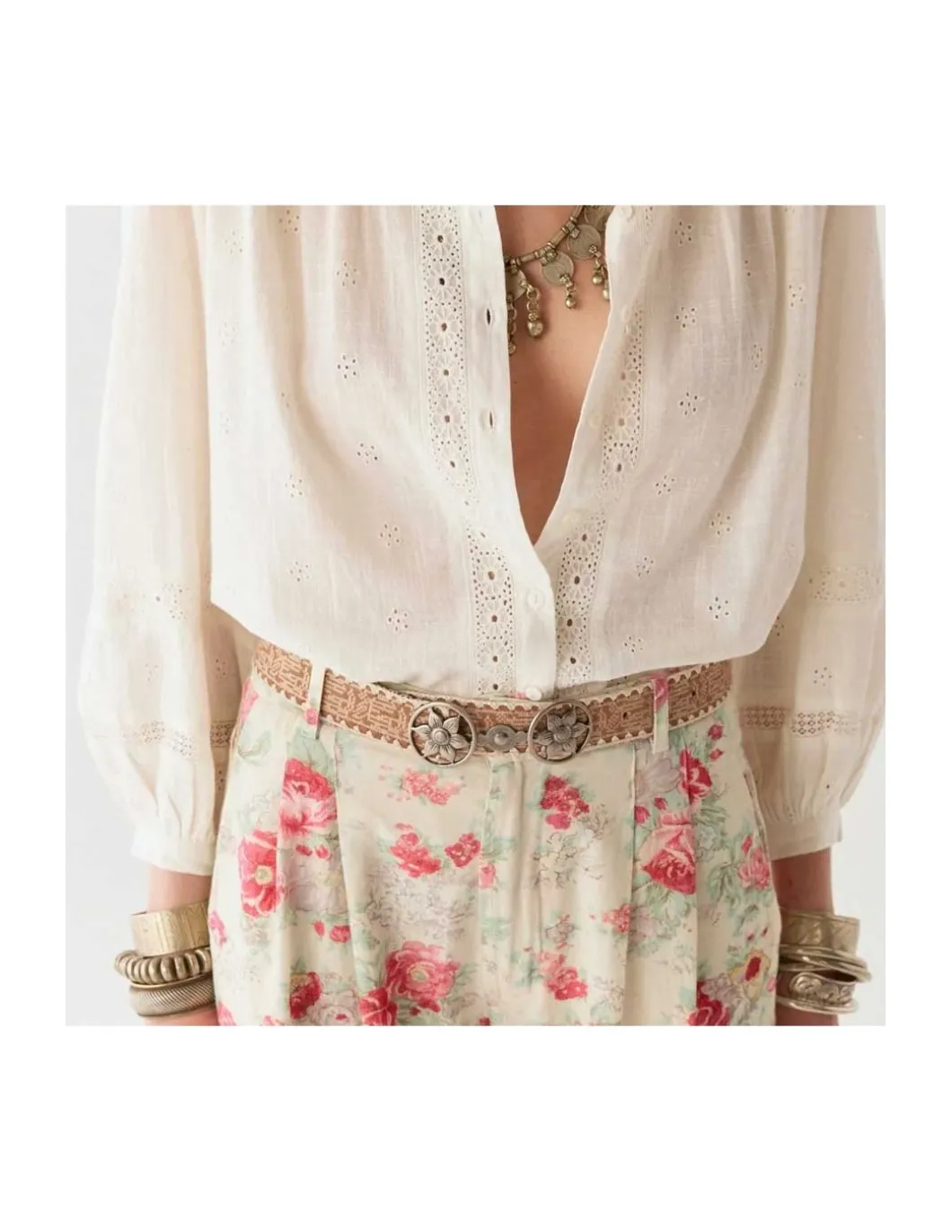 BLOUSE COLETTE - IVORY