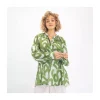 BLOUSE GOPIS VERTE