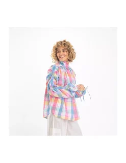 BLOUSE JOY TARTAN