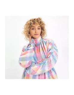 BLOUSE JOY TARTAN