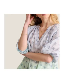 BLOUSE NEROLI - BLEUE