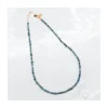BLUE STORM - COLLIER KYANITES ET TOURMALINES BLEUES