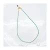 BLUE STORM - COLLIER TURQUOISES ET ZIRCON BLEU