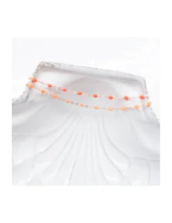 BRACELET CLASSIQUE OR ROSE - GIGI - TONS ORANGES