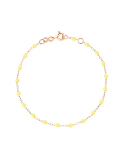 BRACELET CLASSIQUE OR ROSE - GIGI - TONS JAUNES