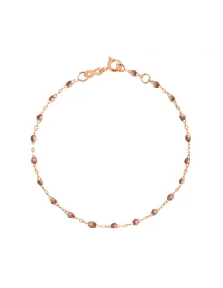 BRACELET CLASSIQUE OR ROSE - GIGI - TONS FONCÉS