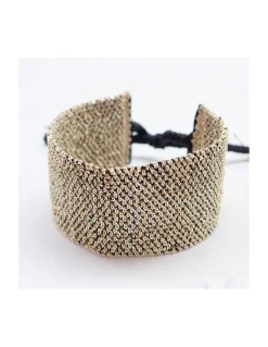 BRACELET N°829 - GOLD BLACK