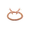 BRACELET N°183 - PINK GOLD / CARAMEL