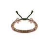 BRACELET N°183 - PINK GOLD / KAKI