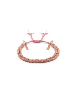 BRACELET N°183 - PINK GOLD / PINK