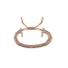 BRACELET N°183 - SILVER / BEIGE