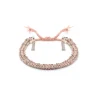 BRACELET N°183 - SILVER / NUDE