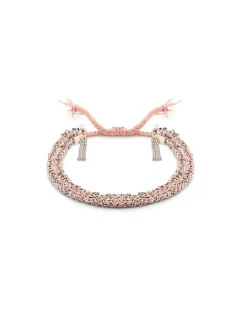 BRACELET N°183 - SILVER / NUDE