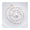 CANDIES - COLLIER SPINELLES MULTICOLORES ET MINI PERLES SOUCOUPES