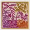 CARRE COTON - JUNGLE - FLAMBOYANT