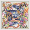 CARRE SOIE - HAWAI - WHITE