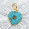 CHARM - BLOSSOM COEUR, CHARME TURQUOISE ET CITRINE