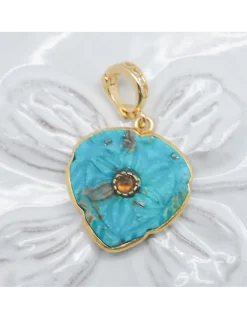 CHARM - BLOSSOM COEUR, CHARME TURQUOISE ET CITRINE