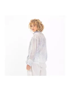 CHEMISE SHAKTI BLEUE