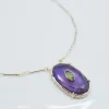 COLLIER - CHEEMA AMÉTHYSTE ET TOURMALINE