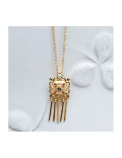 COLLIER - EMILY - SAPHIR ET ZIRCONS